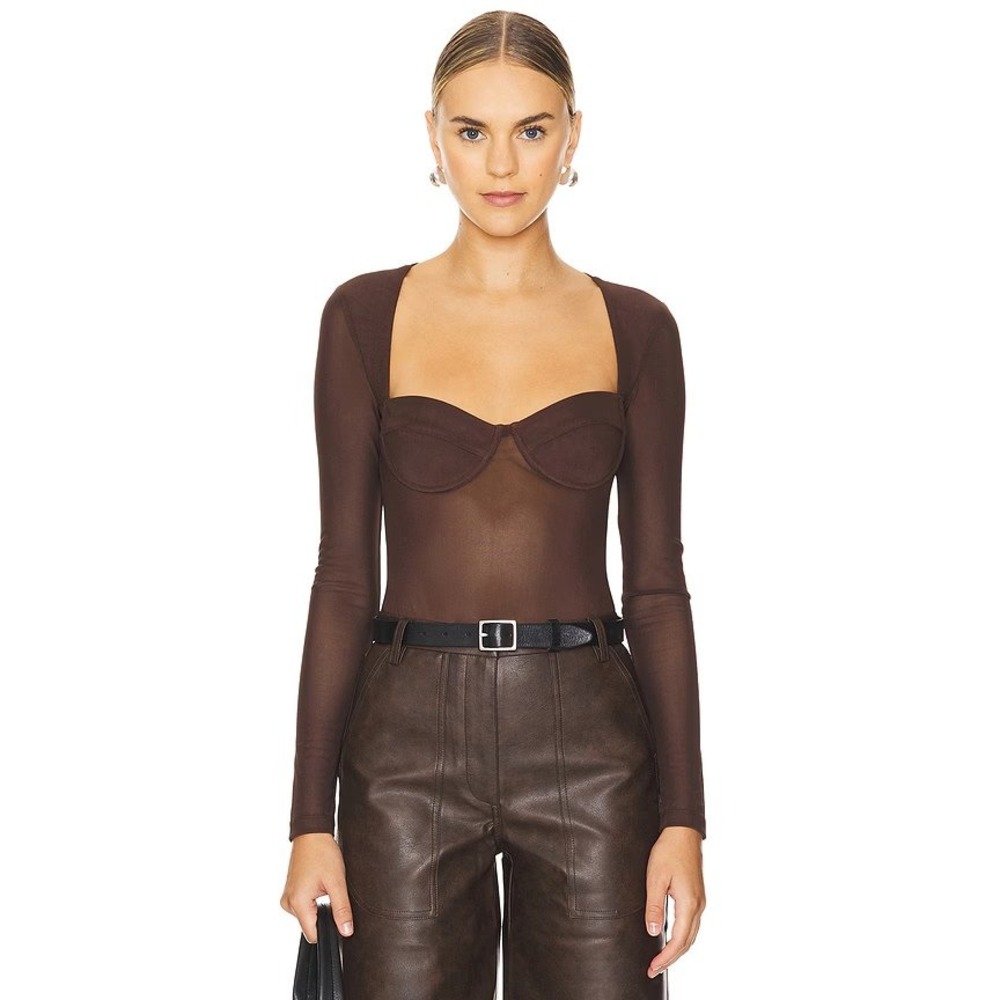 Bardot Carter Mesh Bodysuit